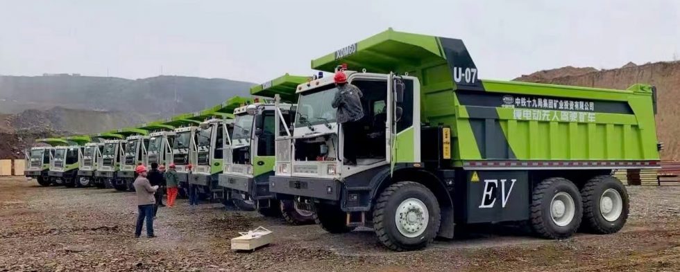 Delivery Day Of Ten New 60 Tonne Electric Dump Trucks In China Etrucks