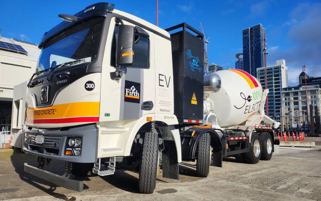 E700 8×4 Battery Swap 6cbm Mixer Truck