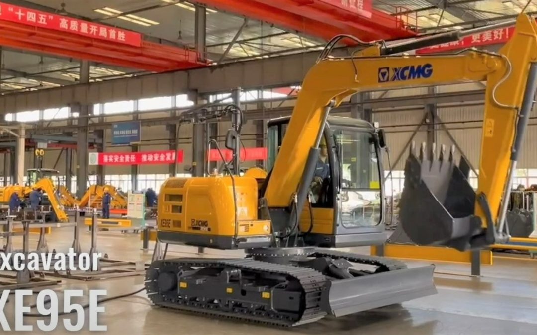 XE95E Tethered electric excavator