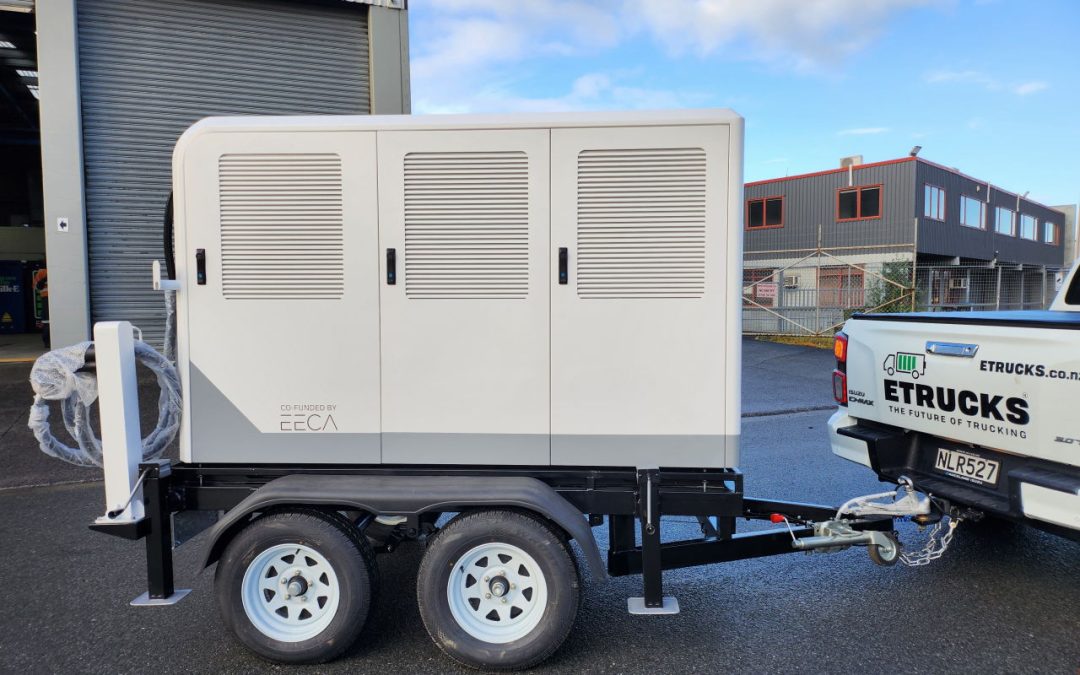 200kW Mobile charging trailer