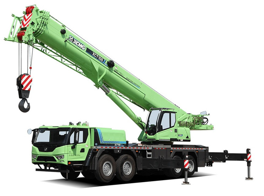 8. Etrucks XCMG XCT100G5-HEV 100t hybrid crane